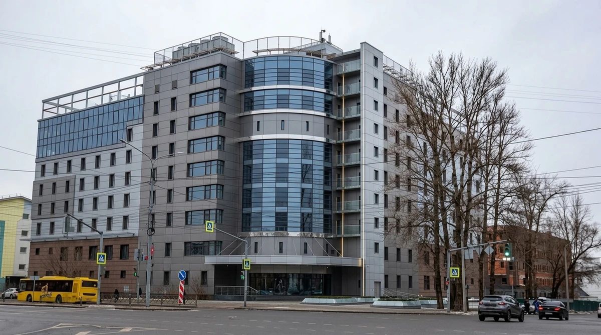 Дизайн фасада в стиле Хай-тек — фото фасада от нейросети AI Facade