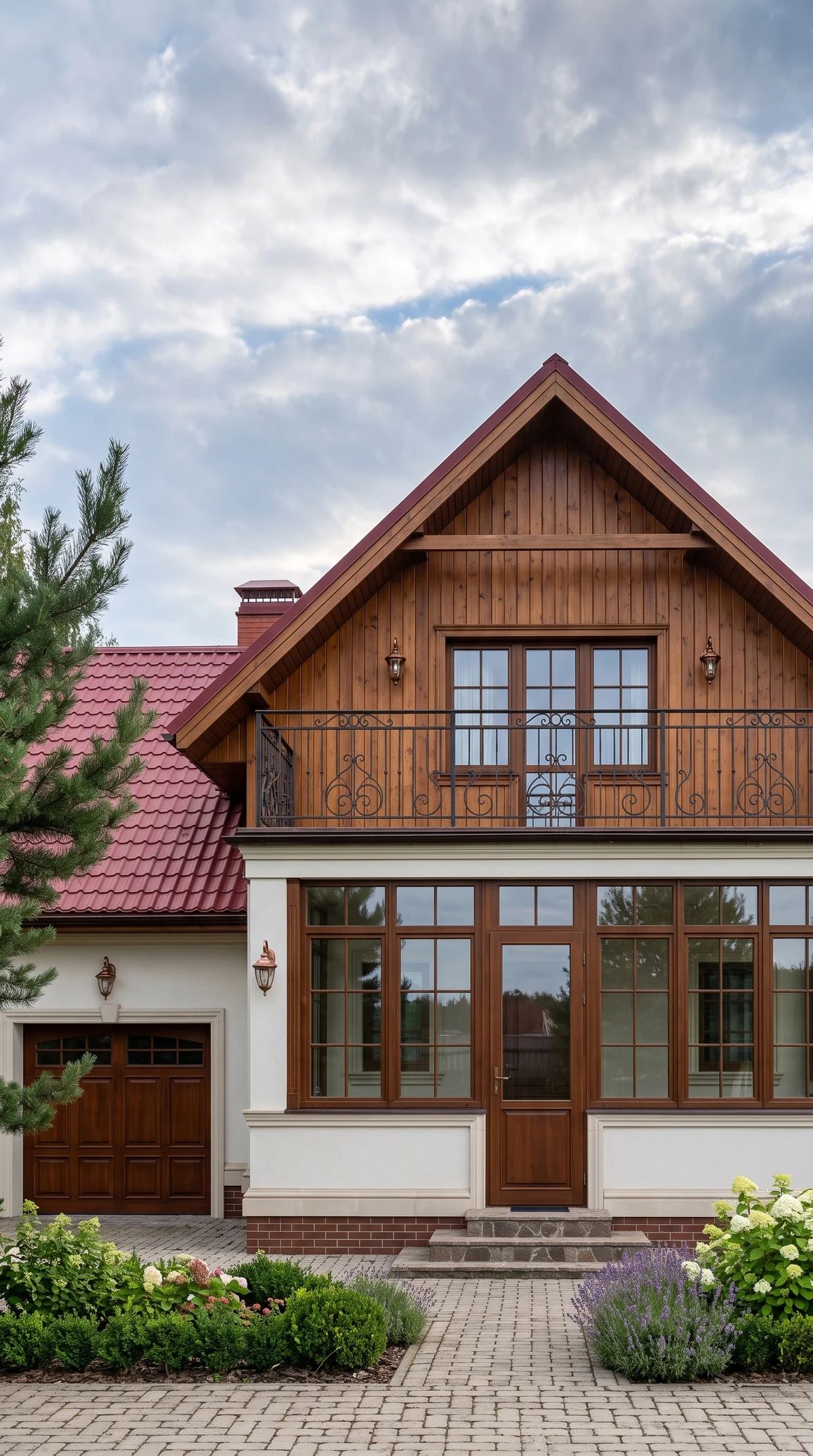 Дизайн фасада в стиле Классический — Фасад от нейросети AI Facade