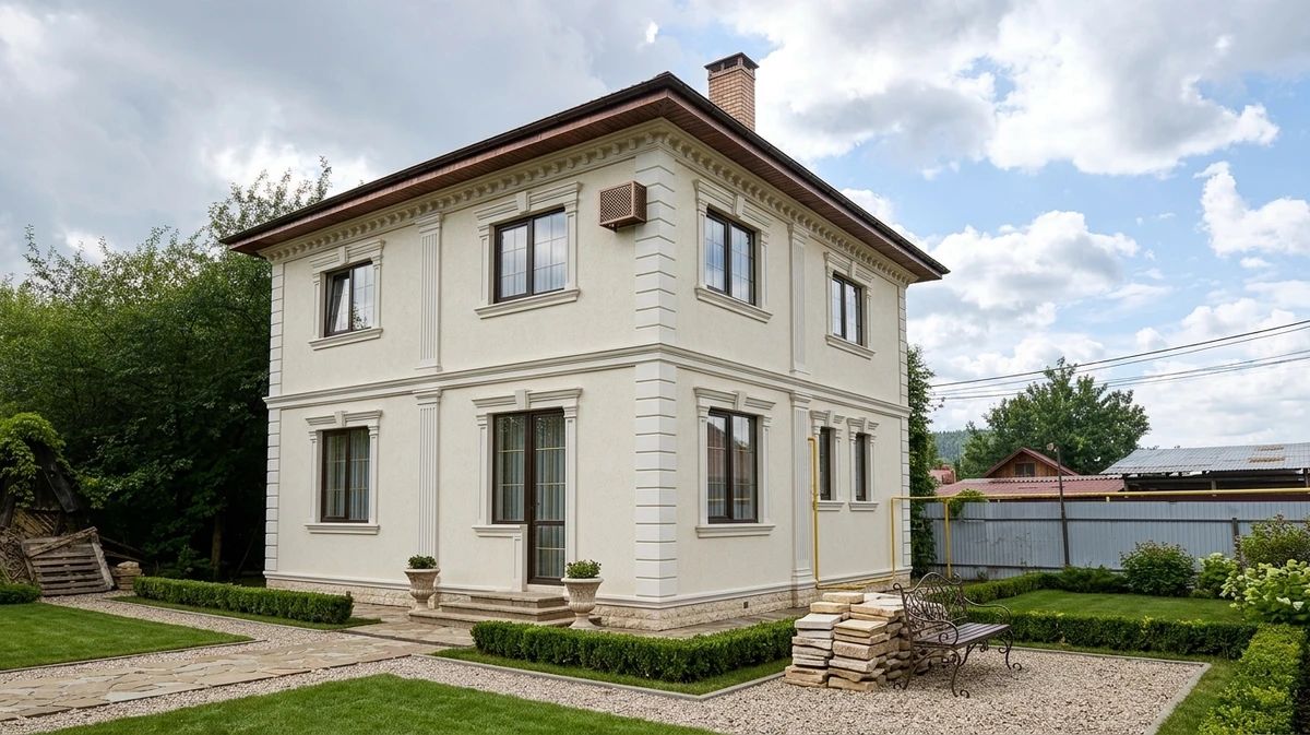 Дизайн фасада в стиле Классический — Фасад от нейросети AI Facade