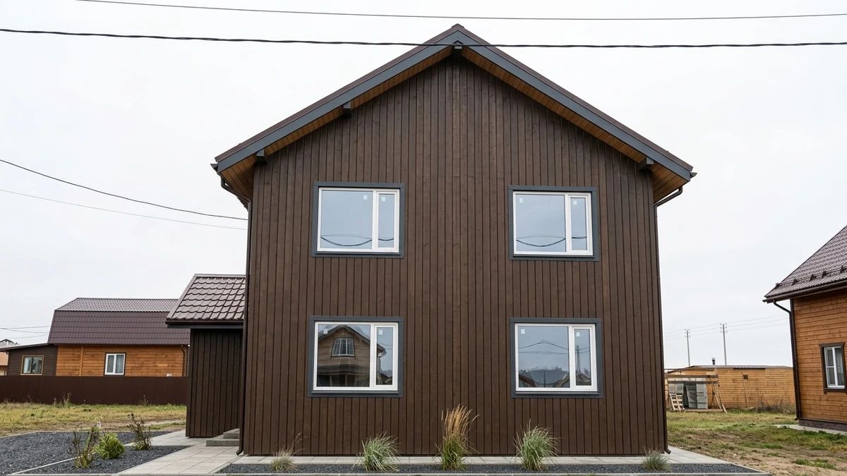 Дизайн фасада в стиле Скандинавский — Фасад от нейросети AI Facade
