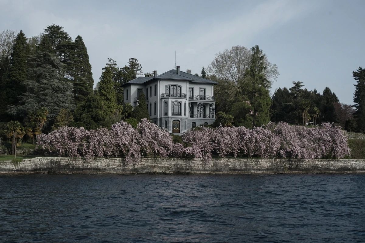 Дизайн фасада в стиле Модерн (ар-нуво) — фото фасада от нейросети AI Facade