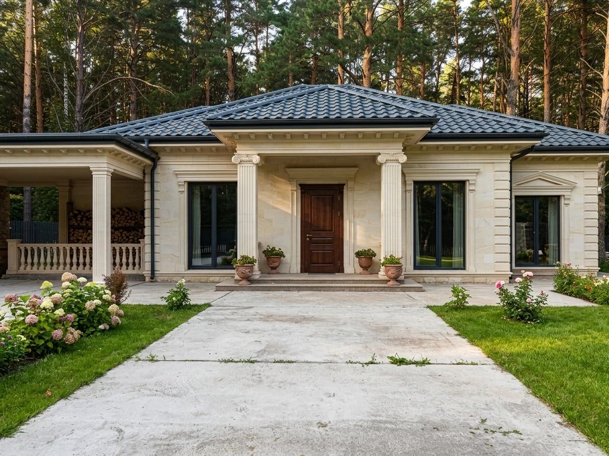 Дизайн фасада в стиле Классический — Фасад от нейросети AI Facade