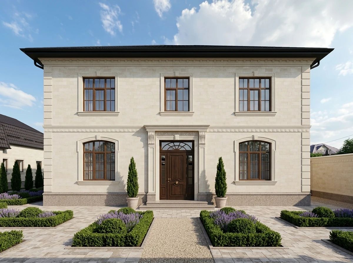 Дизайн фасада в стиле Классический — Фасад от нейросети AI Facade