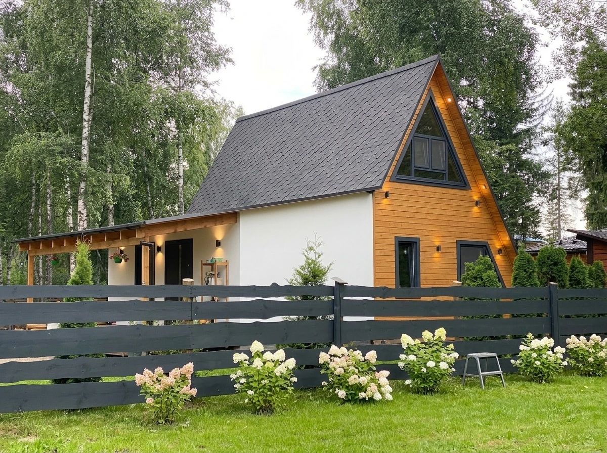 Дизайн фасада в стиле Скандинавский — Фасад от нейросети AI Facade