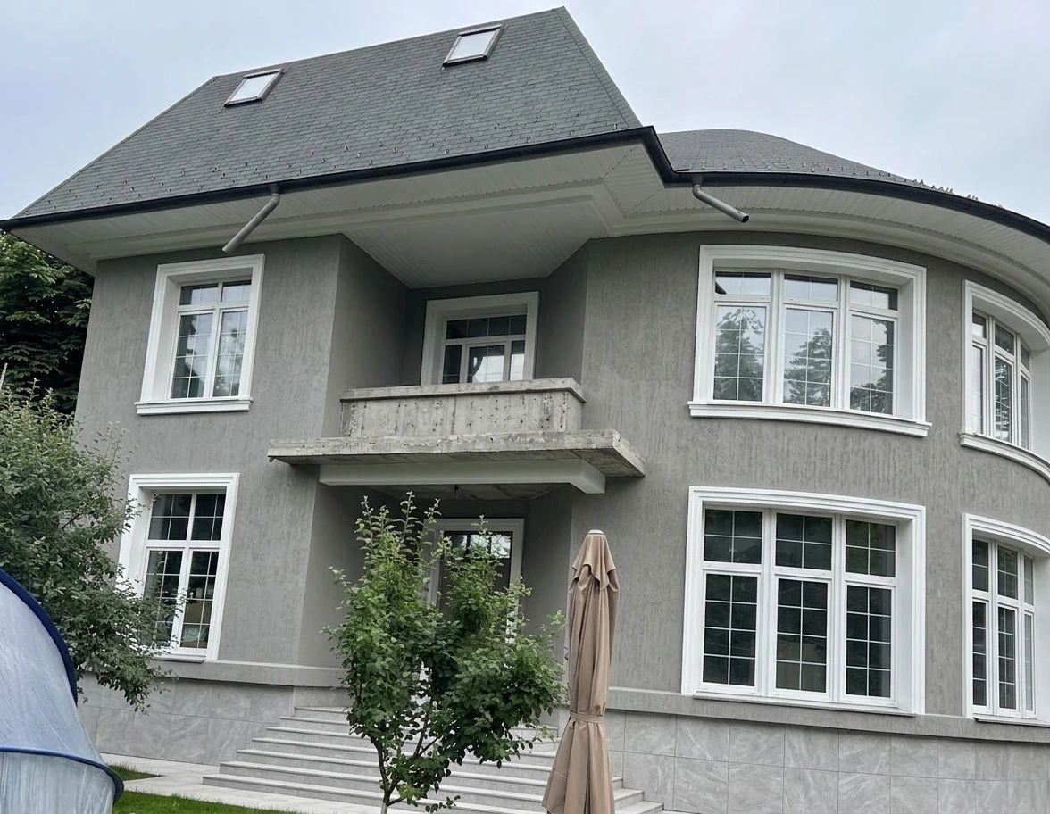 Дизайн фасада в стиле Брутализм — Фасад от нейросети AI Facade