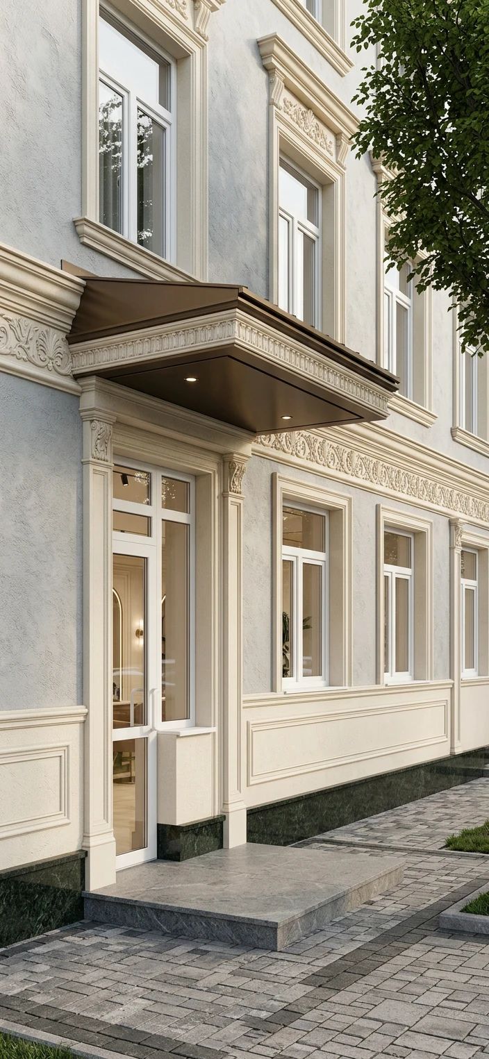 Дизайн фасада в стиле Классический — Фасад от нейросети AI Facade