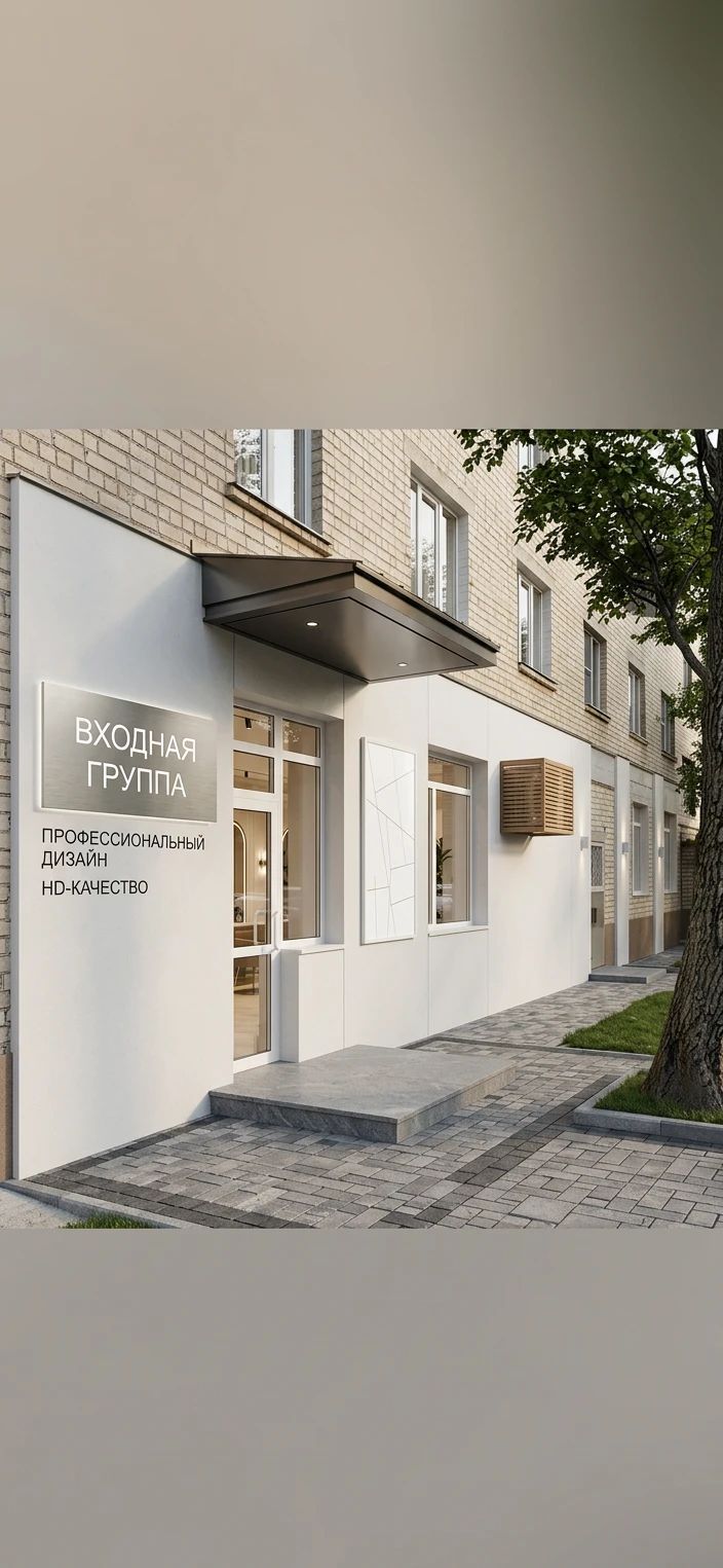 Дизайн фасада в стиле Минимализм — фото фасада от нейросети AI Facade