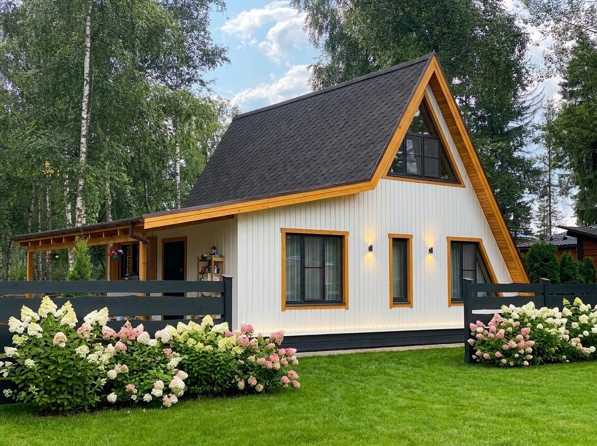 Дизайн фасада в стиле Скандинавский — Фасад от нейросети AI Facade