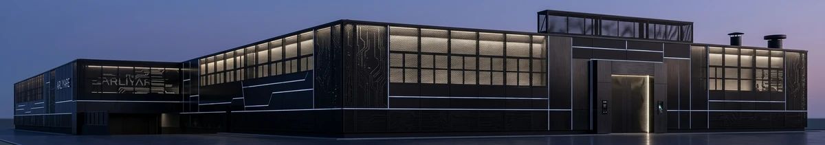 Дизайн фасада в стиле Блэктек — фото фасада от нейросети AI Facade