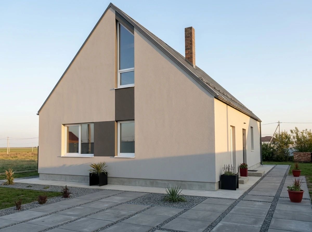 Дизайн фасада в стиле Минимализм — фото фасада от нейросети AI Facade