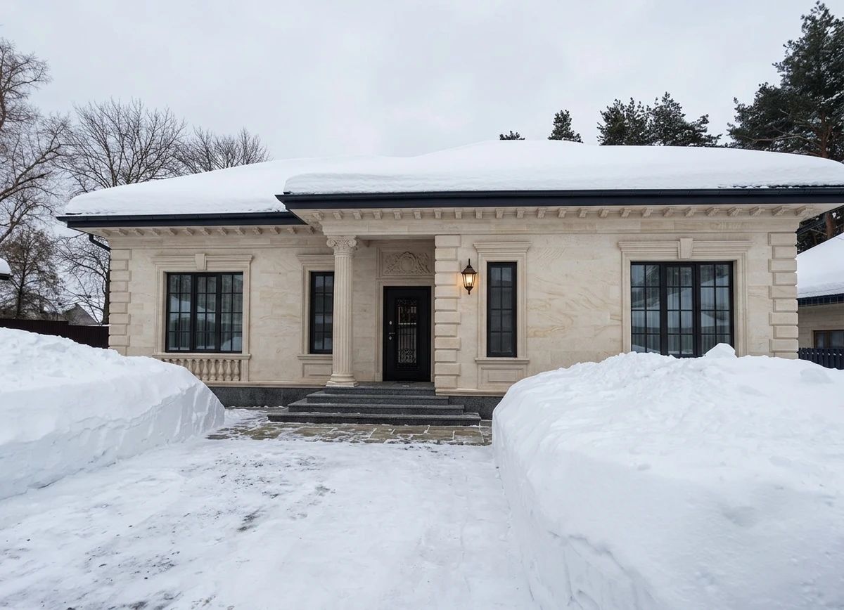Дизайн фасада в стиле Классический — Фасад от нейросети AI Facade