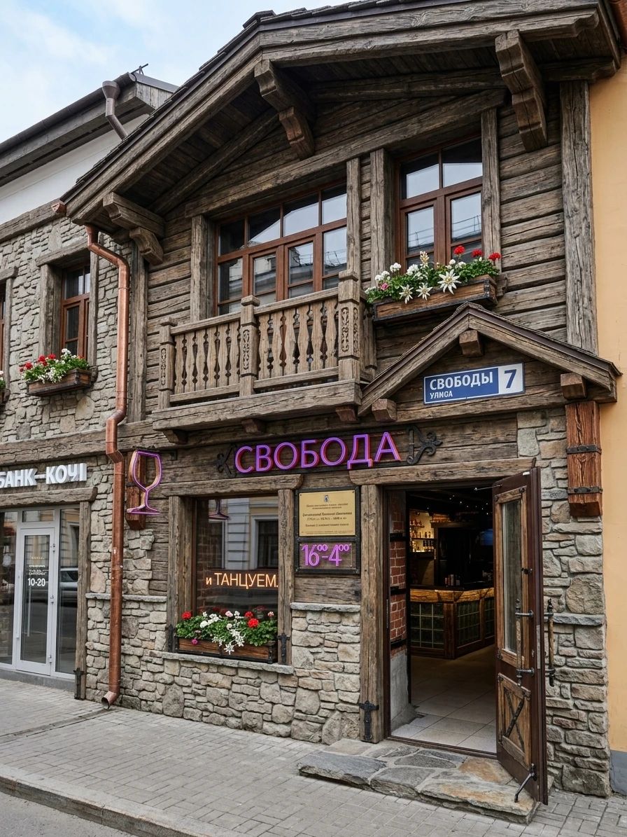Дизайн фасада в стиле Шале — фото фасада от нейросети AI Facade