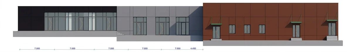 Дизайн фасада в стиле Минимализм — фото фасада от нейросети AI Facade