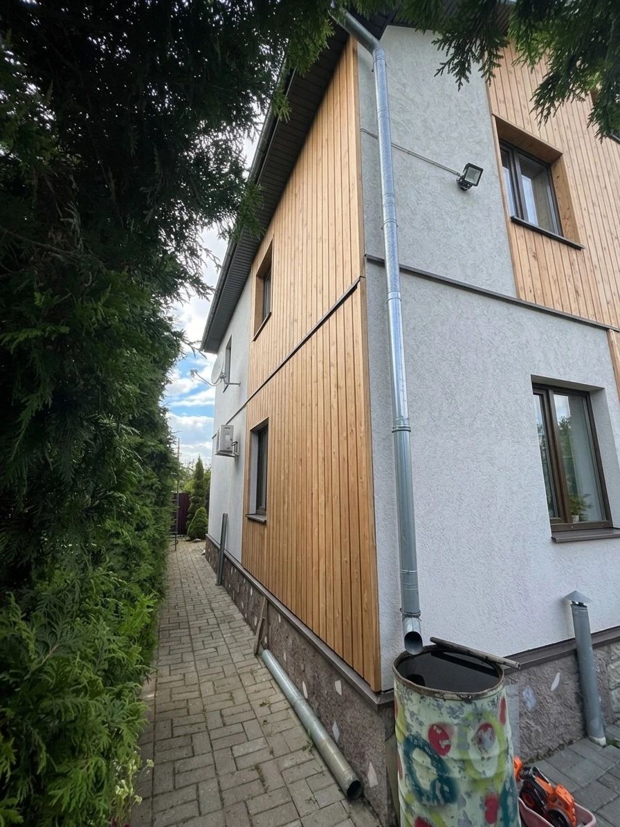 Дизайн фасада в стиле Скандинавский — Фасад от нейросети AI Facade