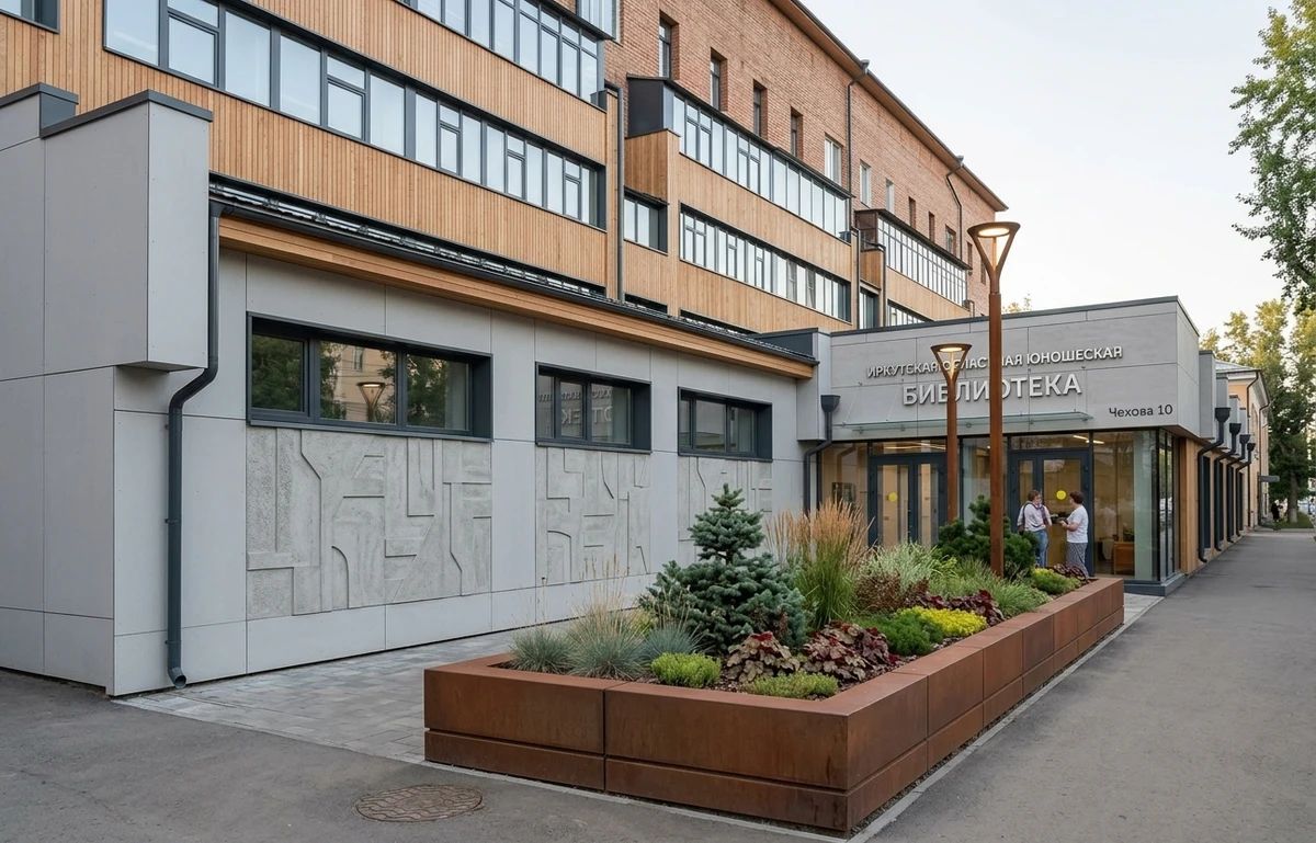 Дизайн фасада в стиле Скандинавский — Фасад от нейросети AI Facade