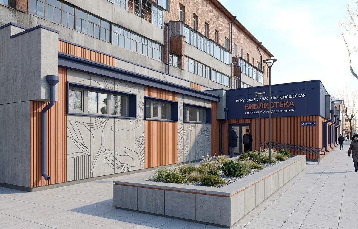 Дизайн фасада в стиле Скандинавский — Фасад от нейросети AI Facade