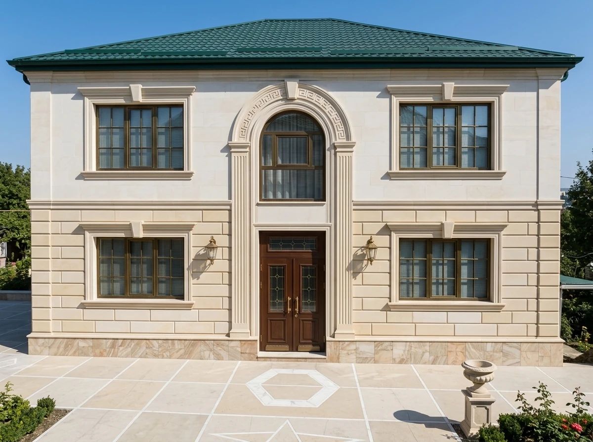 Дизайн фасада в стиле Классический — Фасад от нейросети AI Facade