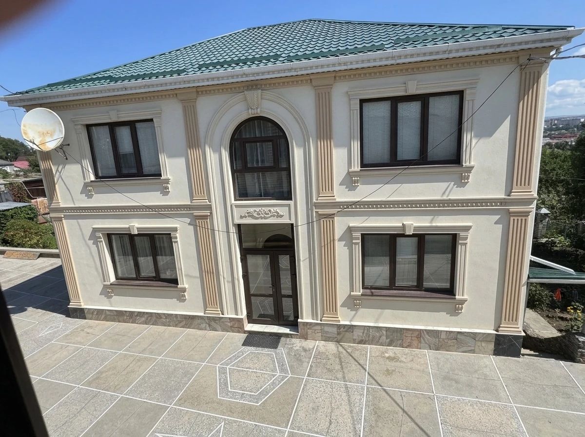 Дизайн фасада в стиле Неоклассика — Фасад от нейросети AI Facade