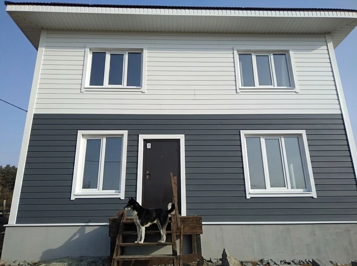 Дизайн фасада в стиле Скандинавский — Фасад от нейросети AI Facade