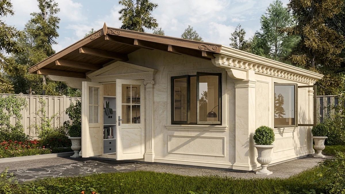 Дизайн фасада в стиле Классический — Фасад от нейросети AI Facade