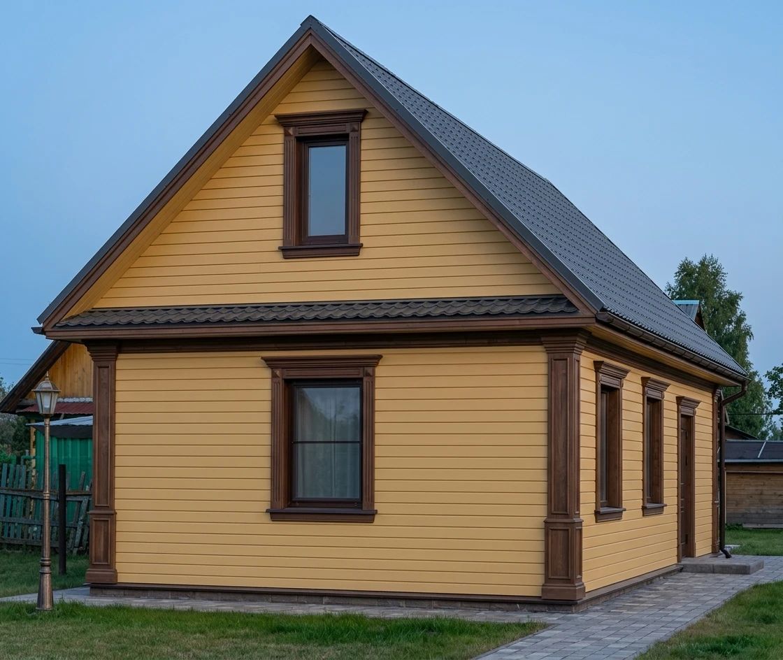 Дизайн фасада в стиле Классический — Фасад от нейросети AI Facade