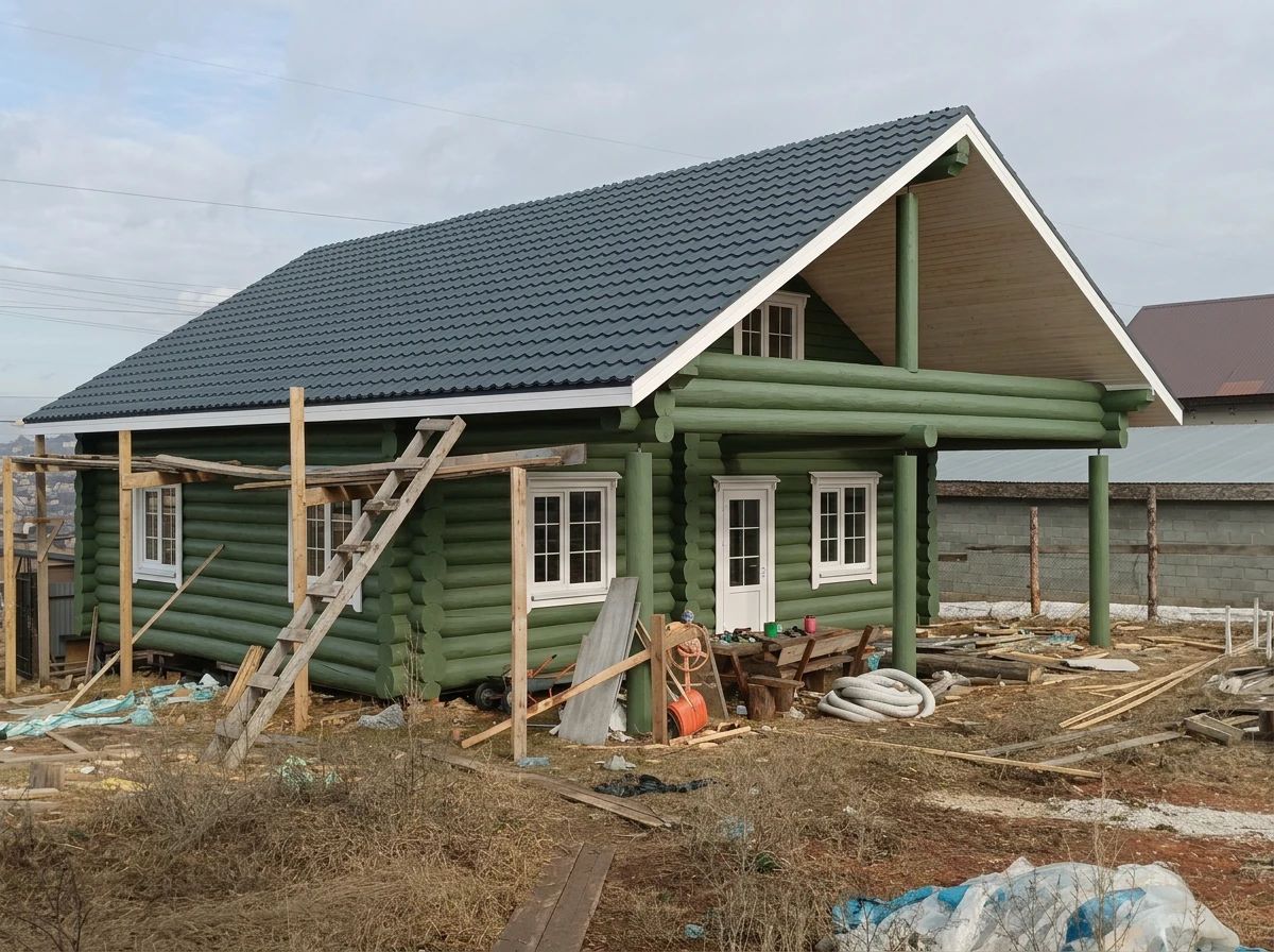 Дизайн фасада в стиле Скандинавский — Фасад от нейросети AI Facade