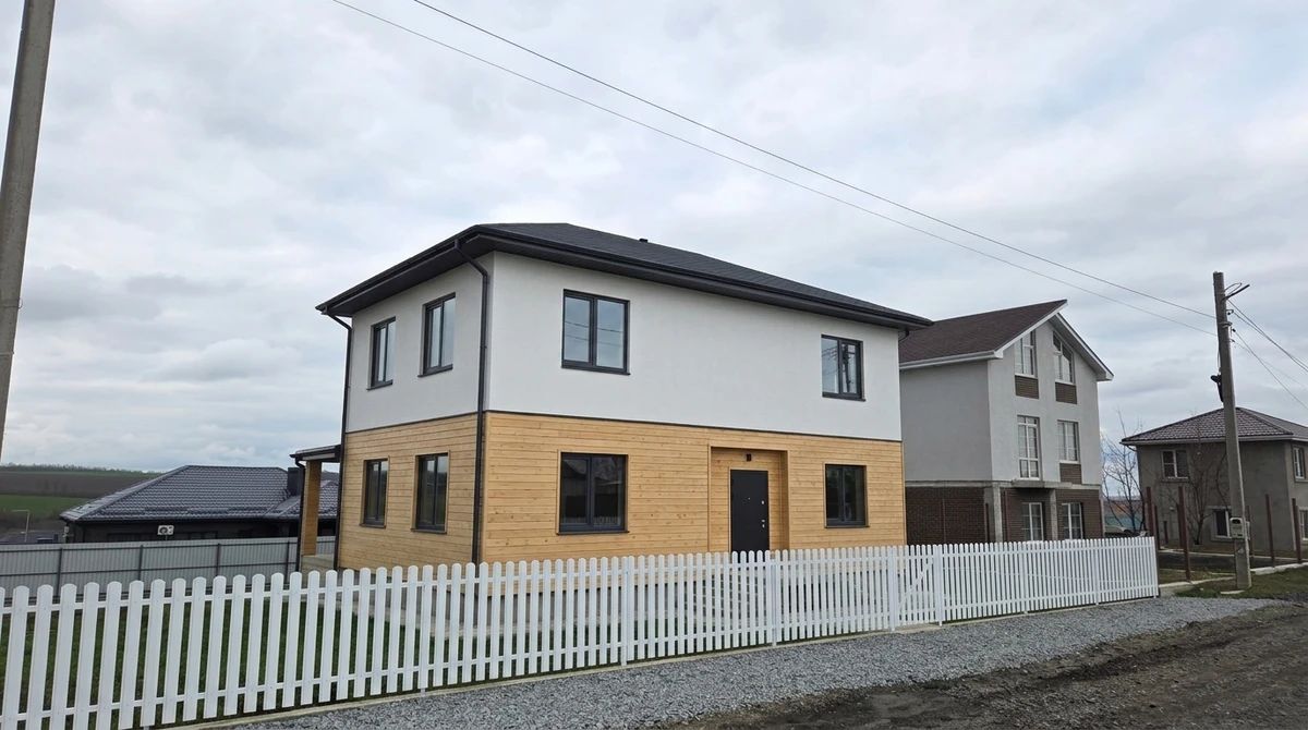 Дизайн фасада в стиле Скандинавский — Фасад от нейросети AI Facade