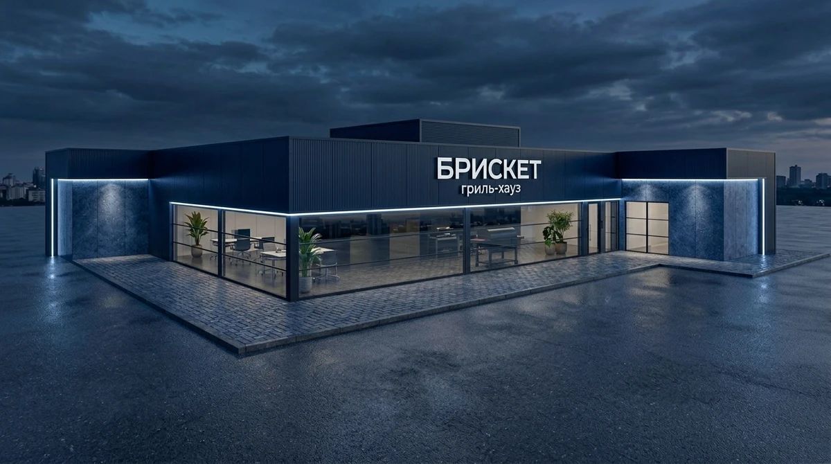 Дизайн фасада в стиле Блэктек — фото фасада от нейросети AI Facade