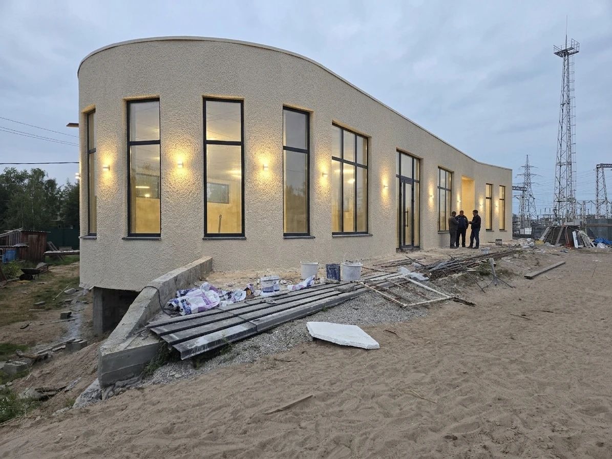 Дизайн фасада в стиле Минимализм — фото фасада от нейросети AI Facade