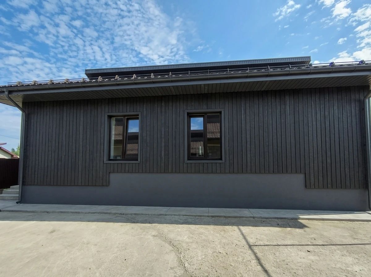 Дизайн фасада в стиле Скандинавский — Фасад от нейросети AI Facade