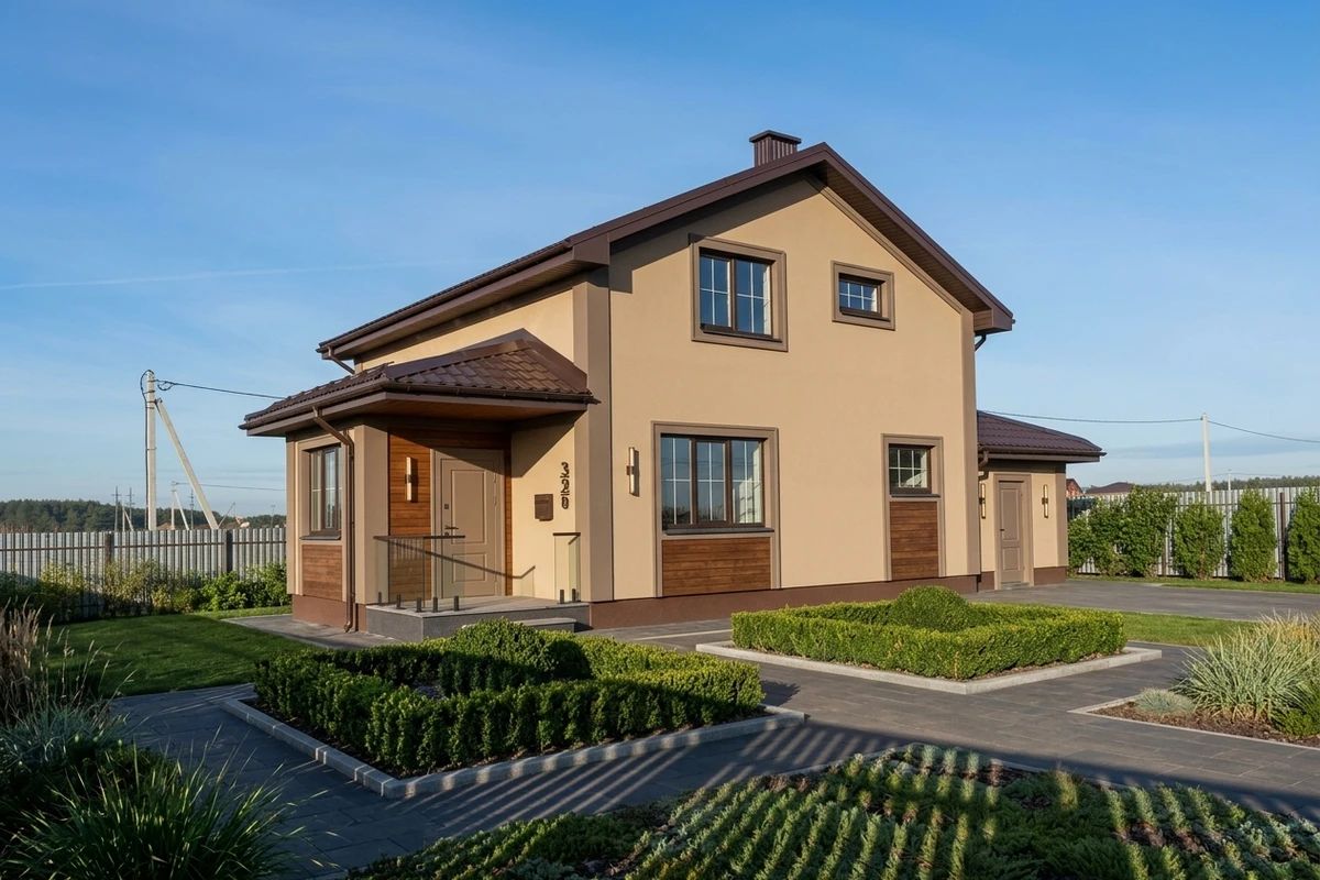 Дизайн фасада в стиле Классический — Фасад от нейросети AI Facade