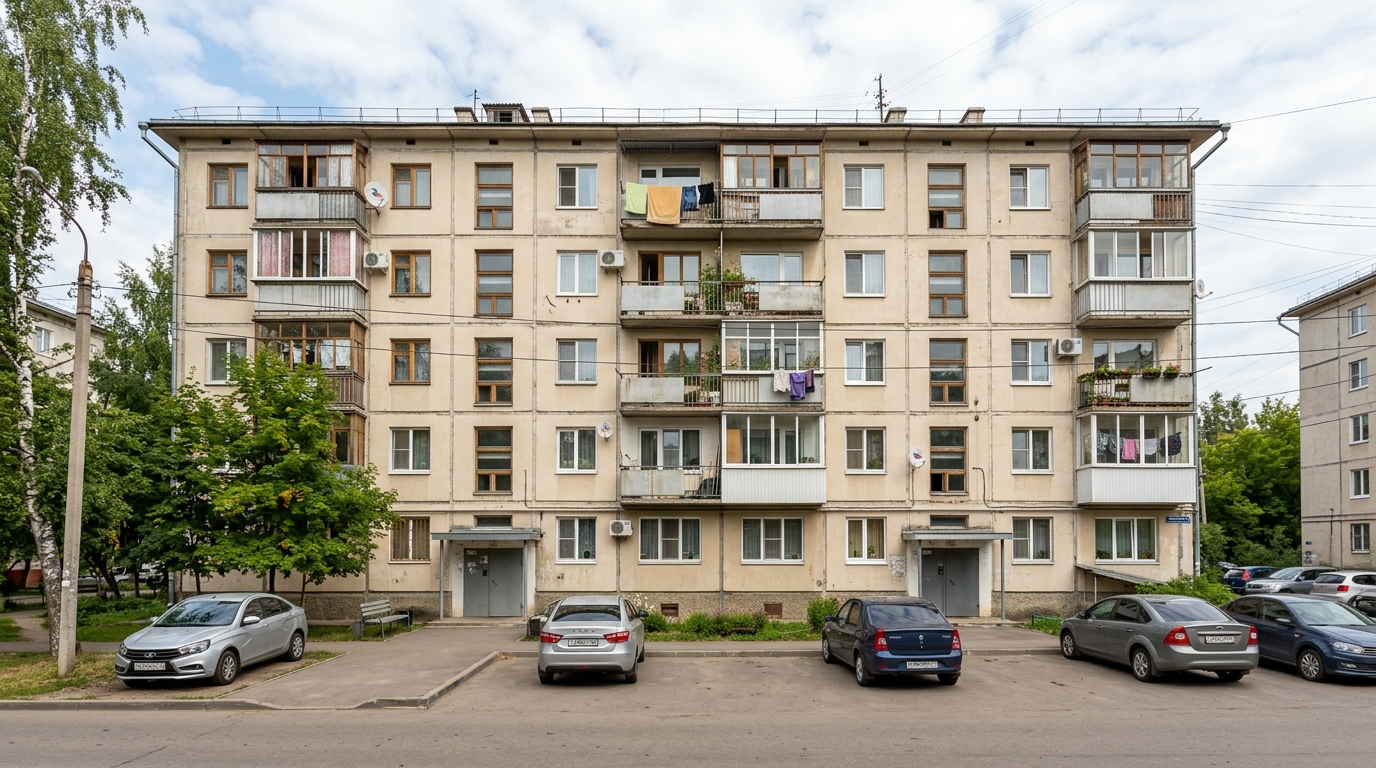 Многоквартирный дом до